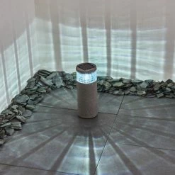 Hofstein Mesabolo Solarleuchte LED Schwarz, Grau, 1-flammig -Günstiges Solarleuchten Geschäft mesabolo solarleuchte h3394625 8