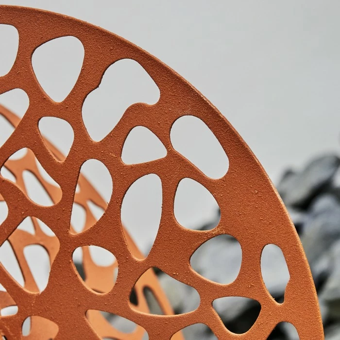 Hofstein Mesan Solar-Kugelleuchte LED Schwarz, Rostfarben, Orange, 1-flammig 5 Hofstein Mesan Solar-Kugelleuchte LED Schwarz, Rostfarben, Orange, 1-flammig – Bild 3