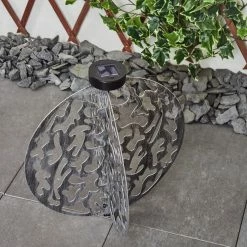 Hofstein Mesan Solar-Kugelleuchte LED Schwarz, Silber, 1-flammig 21 Hofstein Mesan Solar-Kugelleuchte LED Schwarz, Silber, 1-flammig -Günstiges Solarleuchten Geschäft mesan solar kugelleuchte h3429129 9