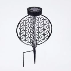 Hofstein Mésan Solarleuchte LED Schwarz, Silber, 1-flammig 22 Hofstein Mésan Solarleuchte LED Schwarz, Silber, 1-flammig -Günstiges Solarleuchten Geschäft mesan solarleuchte h3394687 7