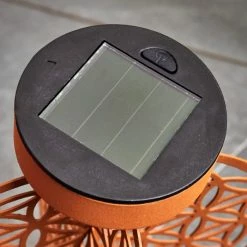 Hofstein Mésan Solarleuchte LED Schwarz, Rostfarben, 1-flammig -Günstiges Solarleuchten Geschäft mesan solarleuchte h3394700 2