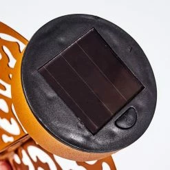 Hofstein Mésan Solarleuchte LED Schwarz, Rostfarben, 1-flammig -Günstiges Solarleuchten Geschäft mesan solarleuchte h3394724 2