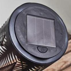 Hofstein Météo Solarleuchte LED Schwarz, Gold, 1-flammig -Günstiges Solarleuchten Geschäft meteo solarleuchte h3425572 11