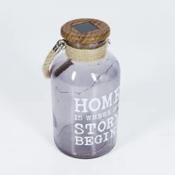 Hofstein Moliitsi Solarleuchte LED Braun, Rauchfarben, 10-flammig -Günstiges Solarleuchten Geschäft moliitsi solarleuchte h3425558 7