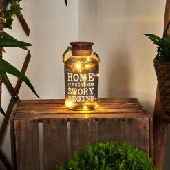 Hofstein Moliitsi Solarleuchte LED Braun, Rauchfarben, 10-flammig -Günstiges Solarleuchten Geschäft moliitsi solarleuchte h3425558 8