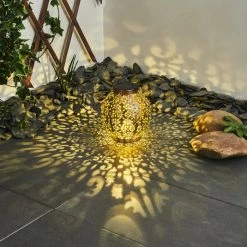 Hofstein Moreland Solar-Kugelleuchte LED Schwarz, Kupferfarben, 1-flammig -Günstiges Solarleuchten Geschäft moreland solar kugelleuchte h3429334 6