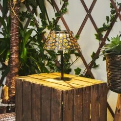 Hofstein Moreland Solar-Tischleuchte LED Schwarz, 1-flammig -Günstiges Solarleuchten Geschäft moreland solar tischleuchte h3429044 6