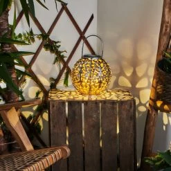 Hofstein Moreland Solarleuchte LED Schwarz, Silber, Kupferfarben, 1-flammig -Günstiges Solarleuchten Geschäft moreland solarleuchte h3418574 10