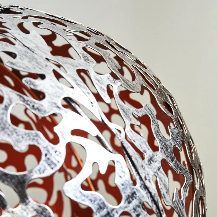 Hofstein Moreland Solarleuchte LED Schwarz, Silber, Kupferfarben, 1-flammig 5 Hofstein Moreland Solarleuchte LED Schwarz, Silber, Kupferfarben, 1-flammig – Bild 3