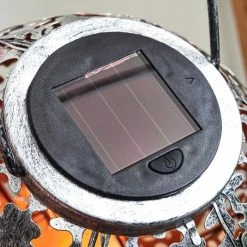 Hofstein Moreland Solarleuchte LED Schwarz, Silber, Kupferfarben, 1-flammig 19 Hofstein Moreland Solarleuchte LED Schwarz, Silber, Kupferfarben, 1-flammig -Günstiges Solarleuchten Geschäft moreland solarleuchte h3420034 5