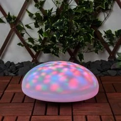 Hofstein Oppli Solarleuchte LED Schwarz, 3-flammig, Farbwechsler -Günstiges Solarleuchten Geschäft oppli solarleuchte h3419595 12