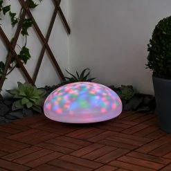 Hofstein Oppli Solarleuchte LED Schwarz, 3-flammig, Farbwechsler -Günstiges Solarleuchten Geschäft oppli solarleuchte h3419595 9