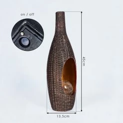 Hofstein Otterstad Solarleuchte LED Braun, Gold, 1-flammig 19 Hofstein Otterstad Solarleuchte LED Braun, Gold, 1-flammig -Günstiges Solarleuchten Geschäft otterstad solarleuchte h3419786 3