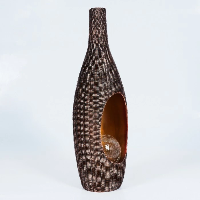 Hofstein Otterstad Solarleuchte LED Braun, Gold, 1-flammig 10 Hofstein Otterstad Solarleuchte LED Braun, Gold, 1-flammig – Bild 8