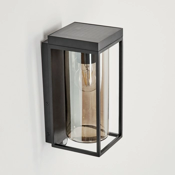 Hofstein Palanga Außenwandleuchte LED Schwarz, 1-flammig, Bewegungsmelder 4 Hofstein Palanga Außenwandleuchte LED Schwarz, 1-flammig, Bewegungsmelder – Bild 2