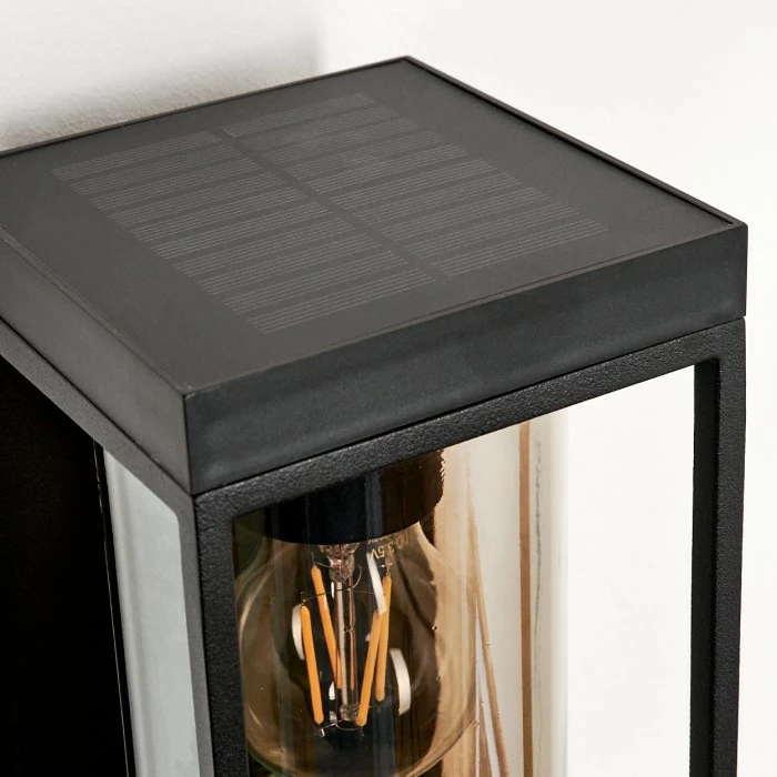 Hofstein Palanga Außenwandleuchte LED Schwarz, 1-flammig, Bewegungsmelder 5 Hofstein Palanga Außenwandleuchte LED Schwarz, 1-flammig, Bewegungsmelder – Bild 3