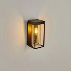 Hofstein Palanga Außenwandleuchte LED Schwarz, 1-flammig, Bewegungsmelder -Günstiges Solarleuchten Geschäft palanga aussenwandleuchte h3588680 7