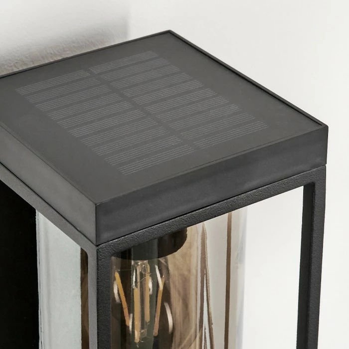 Hofstein Palanga Außenwandleuchte LED Schwarz, 1-flammig, Bewegungsmelder 5 Hofstein Palanga Außenwandleuchte LED Schwarz, 1-flammig, Bewegungsmelder – Bild 3