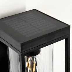 Hofstein Palanga Außenwandleuchte LED Schwarz, 1-flammig, Bewegungsmelder -Günstiges Solarleuchten Geschäft palanga aussenwandleuchte h3588741 2