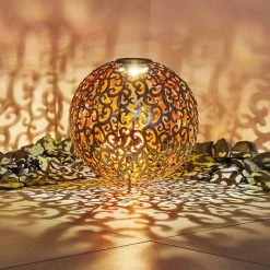 Hofstein Paradiski Solarleuchte LED Silber, Kupferfarben, 1-flammig -Günstiges Solarleuchten Geschäft paradiski solarleuchte h3327401 2