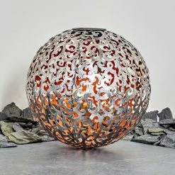 Hofstein Paradiski Solarleuchte LED Silber, Kupferfarben, 1-flammig -Günstiges Solarleuchten Geschäft paradiski solarleuchte h3327401 4