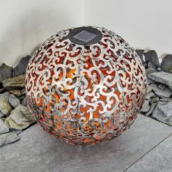 Hofstein Paradiski Solarleuchte LED Silber, Kupferfarben, 1-flammig -Günstiges Solarleuchten Geschäft paradiski solarleuchte h3327401 5