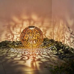 Hofstein Paradiski Solarleuchte LED Silber, Kupferfarben, 1-flammig -Günstiges Solarleuchten Geschäft paradiski solarleuchte h3327401 7