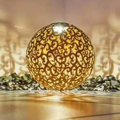 Hofstein Paradiski Solarleuchte LED Orange, 1-flammig -Günstiges Solarleuchten Geschäft paradiski solarleuchte h3327425 6