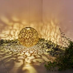 Hofstein Paradiski Solarleuchte LED Orange, 1-flammig -Günstiges Solarleuchten Geschäft paradiski solarleuchte h3327425 7