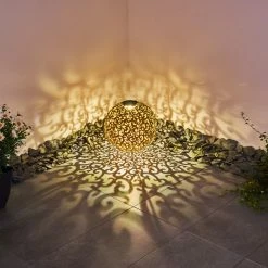 Hofstein Paradiski Solarleuchte LED Orange, 1-flammig -Günstiges Solarleuchten Geschäft paradiski solarleuchte h3327425 9