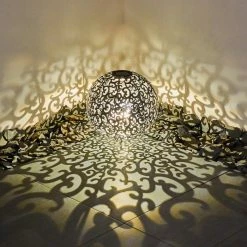 Hofstein Paradiski Solarleuchte LED Silber, 1-flammig -Günstiges Solarleuchten Geschäft paradiski solarleuchte h3327449 13