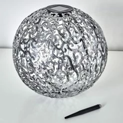 Hofstein Paradiski Solarleuchte LED Silber, 1-flammig -Günstiges Solarleuchten Geschäft paradiski solarleuchte h3327449 16