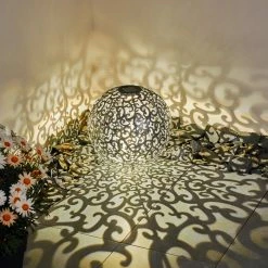 Hofstein Paradiski Solarleuchte LED Silber, 1-flammig -Günstiges Solarleuchten Geschäft paradiski solarleuchte h3327449 3