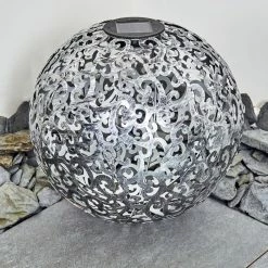 Hofstein Paradiski Solarleuchte LED Silber, 1-flammig -Günstiges Solarleuchten Geschäft paradiski solarleuchte h3327449 5