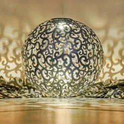 Hofstein Paradiski Solarleuchte LED Silber, 1-flammig -Günstiges Solarleuchten Geschäft paradiski solarleuchte h3327449 6