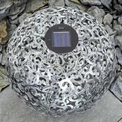 Hofstein Paradiski Solarleuchte LED Silber, 1-flammig -Günstiges Solarleuchten Geschäft paradiski solarleuchte h3327449 8