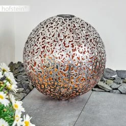 Hofstein Paradiski Solarleuchte LED Silber, Kupferfarben, 1-flammig 27 Hofstein Paradiski Solarleuchte LED Silber, Kupferfarben, 1-flammig -Günstiges Solarleuchten Geschäft paradiski solarleuchte h3327463 8