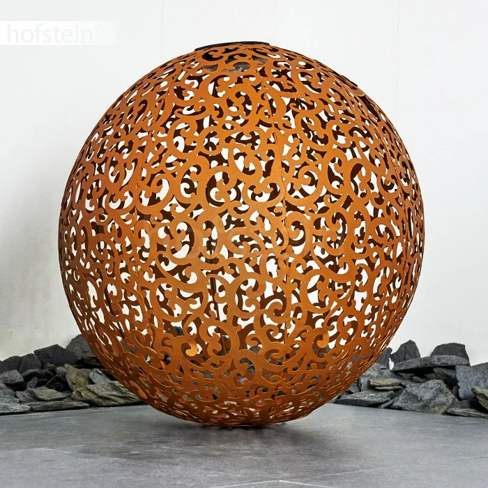 Hofstein Paradiski Solarleuchte LED Rostfarben, 1-flammig 14 Hofstein Paradiski Solarleuchte LED Rostfarben, 1-flammig – Bild 12