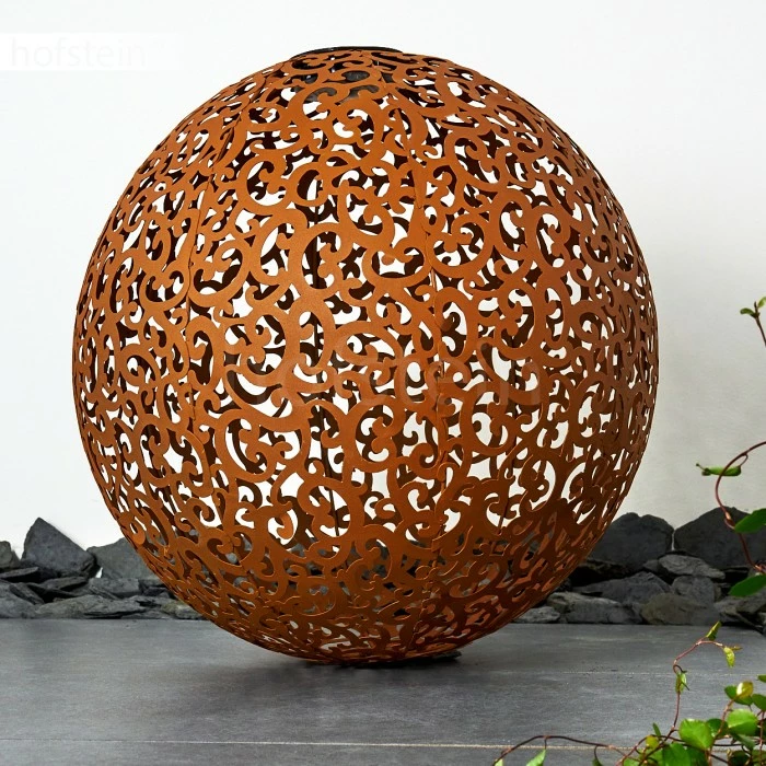 Hofstein Paradiski Solarleuchte LED Rostfarben, 1-flammig 16 Hofstein Paradiski Solarleuchte LED Rostfarben, 1-flammig – Bild 14