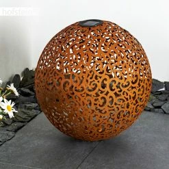 Hofstein Paradiski Solarleuchte LED Rostfarben, 1-flammig 25 Hofstein Paradiski Solarleuchte LED Rostfarben, 1-flammig -Günstiges Solarleuchten Geschäft paradiski solarleuchte h3327487 5