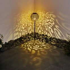 Hofstein Paradiski Solarleuchte LED Schwarz, 1-flammig -Günstiges Solarleuchten Geschäft paradiski solarleuchte h3331507 2