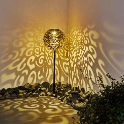 Hofstein Paradiski Solarleuchte LED Schwarz, 1-flammig -Günstiges Solarleuchten Geschäft paradiski solarleuchte h3331507 8