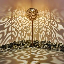 Hofstein Paradiski Solarleuchte LED Rostfarben, 1-flammig -Günstiges Solarleuchten Geschäft paradiski solarleuchte h3331521 11