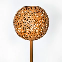 Hofstein Paradiski Solarleuchte LED Rostfarben, 1-flammig -Günstiges Solarleuchten Geschäft paradiski solarleuchte h3331521 15