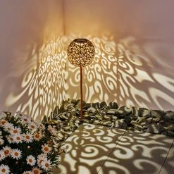 Hofstein Paradiski Solarleuchte LED Rostfarben, 1-flammig -Günstiges Solarleuchten Geschäft paradiski solarleuchte h3331521 5