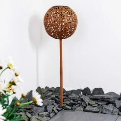 Hofstein Paradiski Solarleuchte LED Rostfarben, 1-flammig -Günstiges Solarleuchten Geschäft paradiski solarleuchte h3331521 6