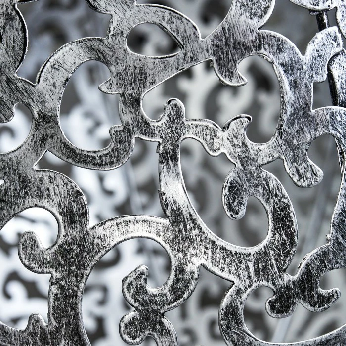 Hofstein Paradiski Solarleuchte LED Silber, 1-flammig 5 Hofstein Paradiski Solarleuchte LED Silber, 1-flammig – Bild 3