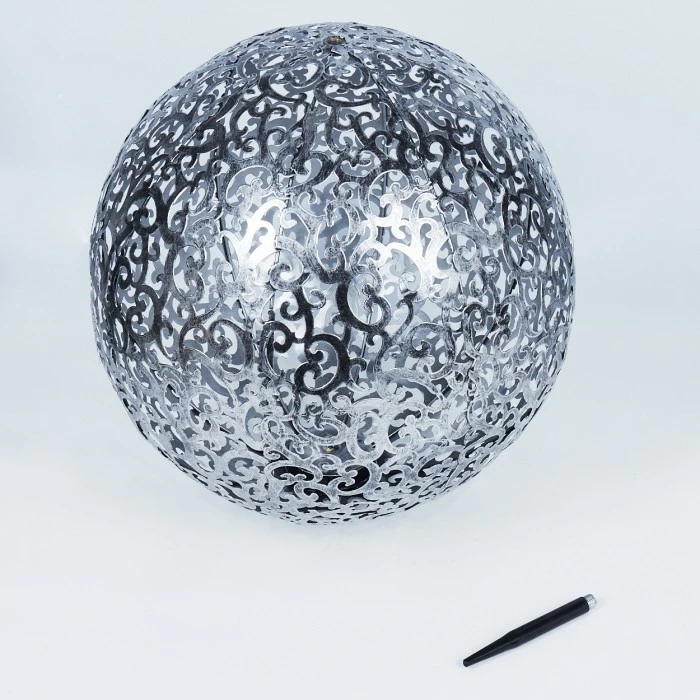 Hofstein Paradiski Solarleuchte LED Silber, 1-flammig 7 Hofstein Paradiski Solarleuchte LED Silber, 1-flammig – Bild 5