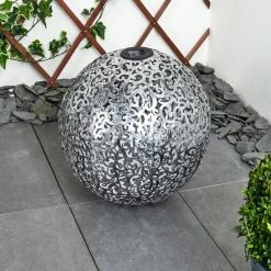 Hofstein Paradiski Solarleuchte LED Silber, 1-flammig 23 Hofstein Paradiski Solarleuchte LED Silber, 1-flammig -Günstiges Solarleuchten Geschäft paradiski solarleuchte h3418987 9