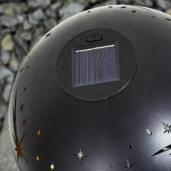 Hofstein Paralia Solarleuchte LED Schwarz, 1-flammig -Günstiges Solarleuchten Geschäft paralia solarleuchte h3326442 14